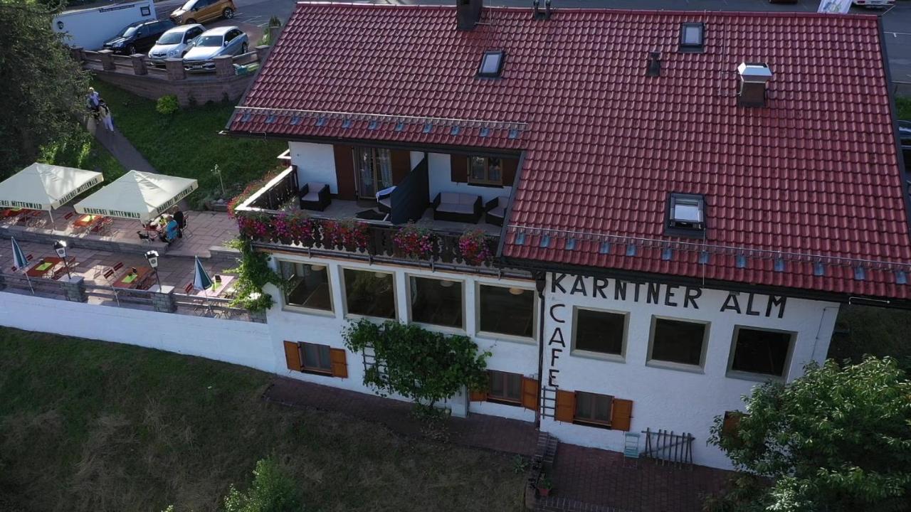 Berggasthof Kärntner Alm Hotel Mittenwald Eksteriør billede